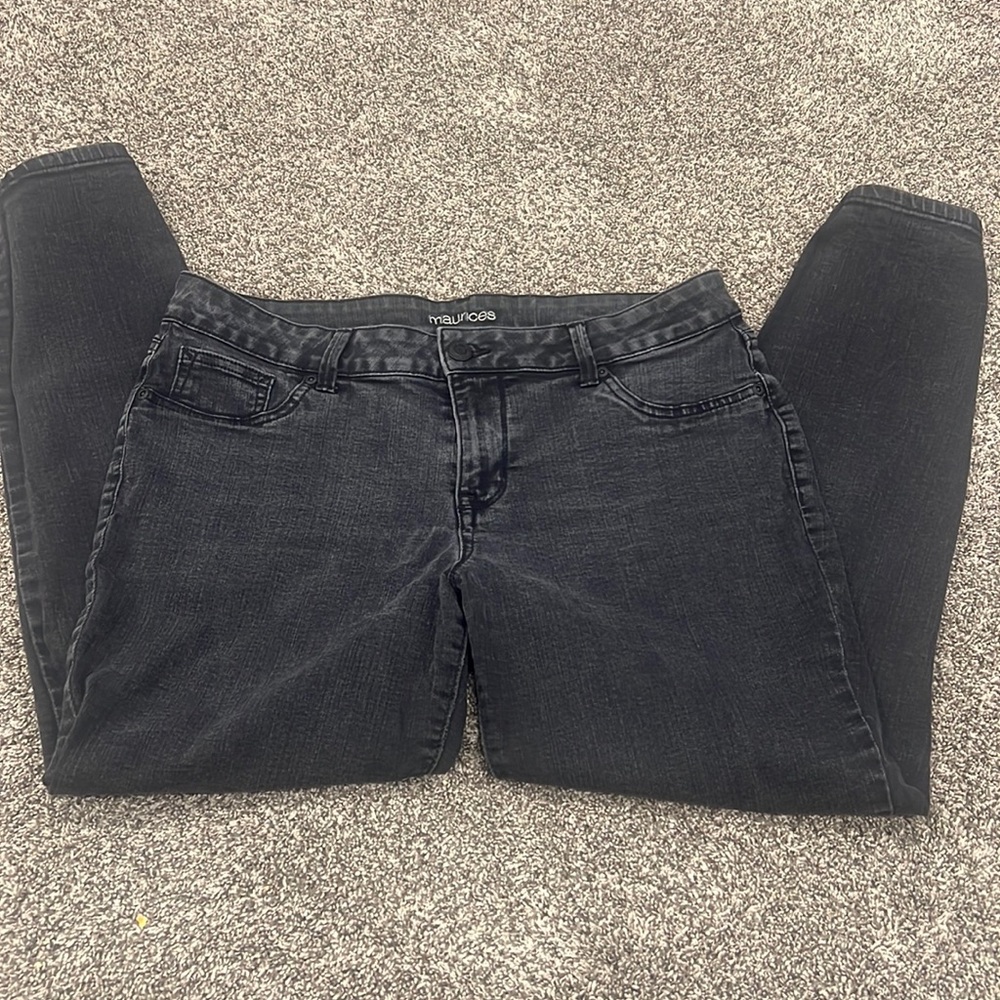 Maurices black jeans